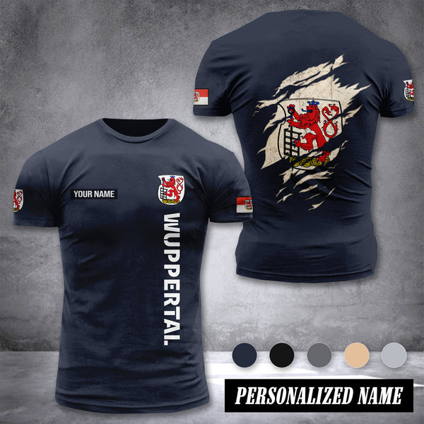 Wuppertal customize T-shirt back