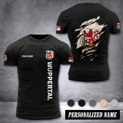 Wuppertal customize T-shirt back