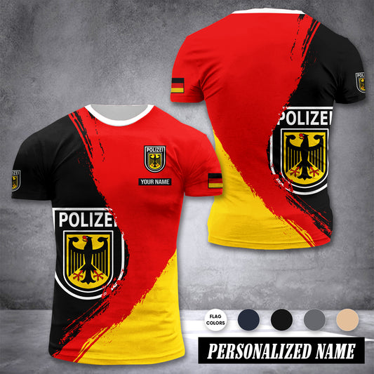 Polizei Germany customize T-shirt color