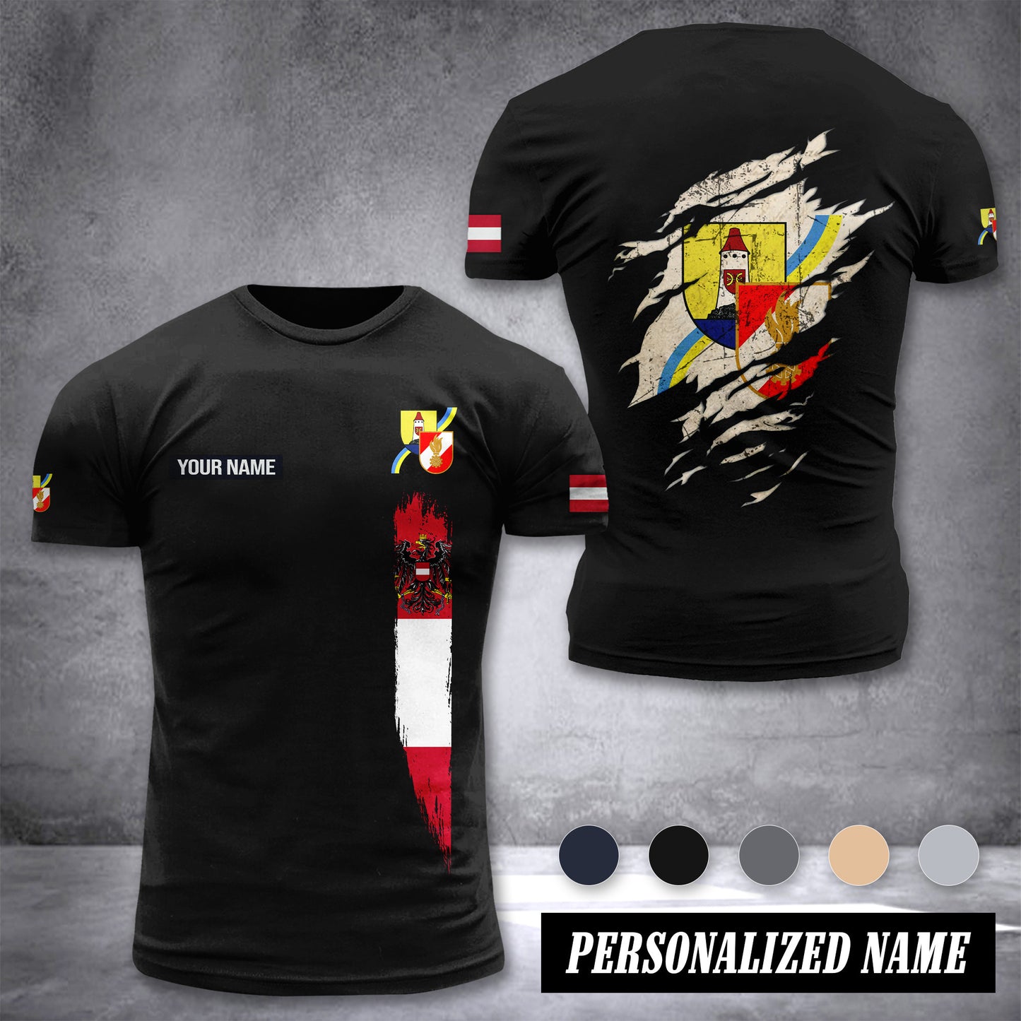 Feuerwehr Seebenstein customize T-shirt back