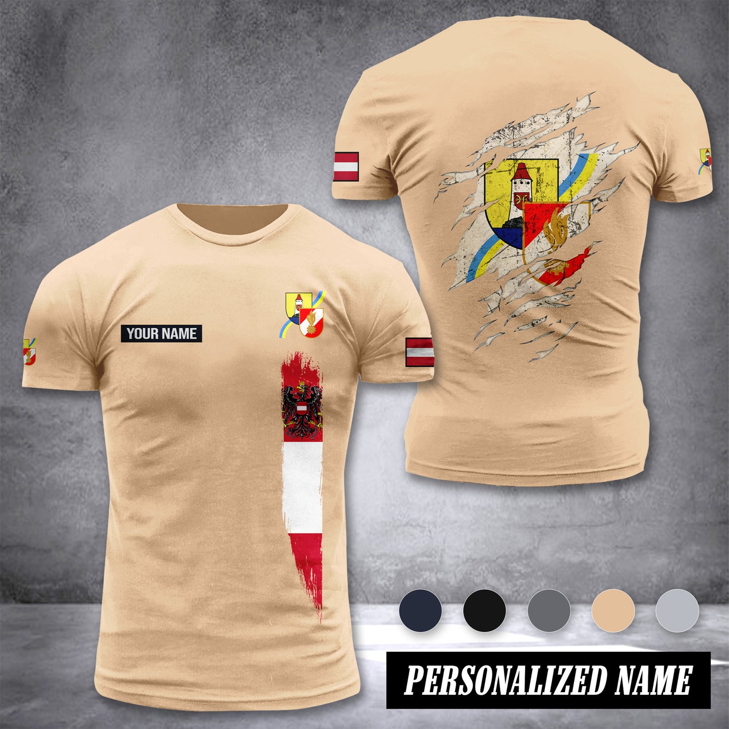 Feuerwehr Seebenstein customize T-shirt back