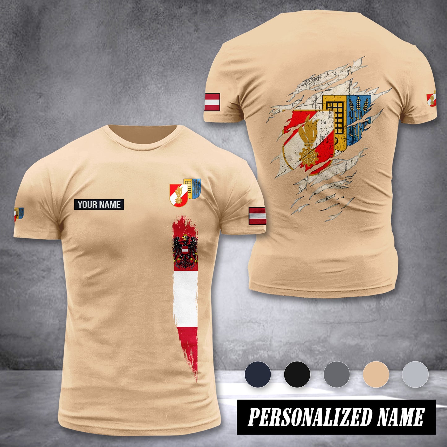 Feuerwehr Stans customize T-shirt back