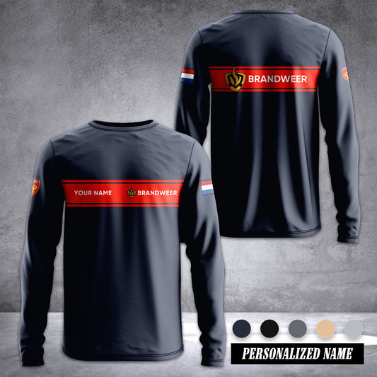 Firefighter Netherlands Sleeve T-shirt 245