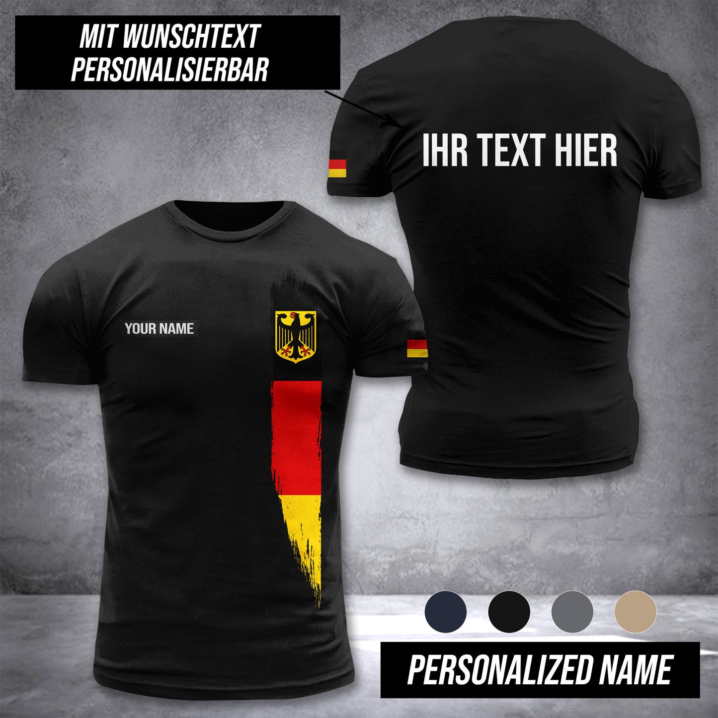 Germany customize t shirt 3d 276