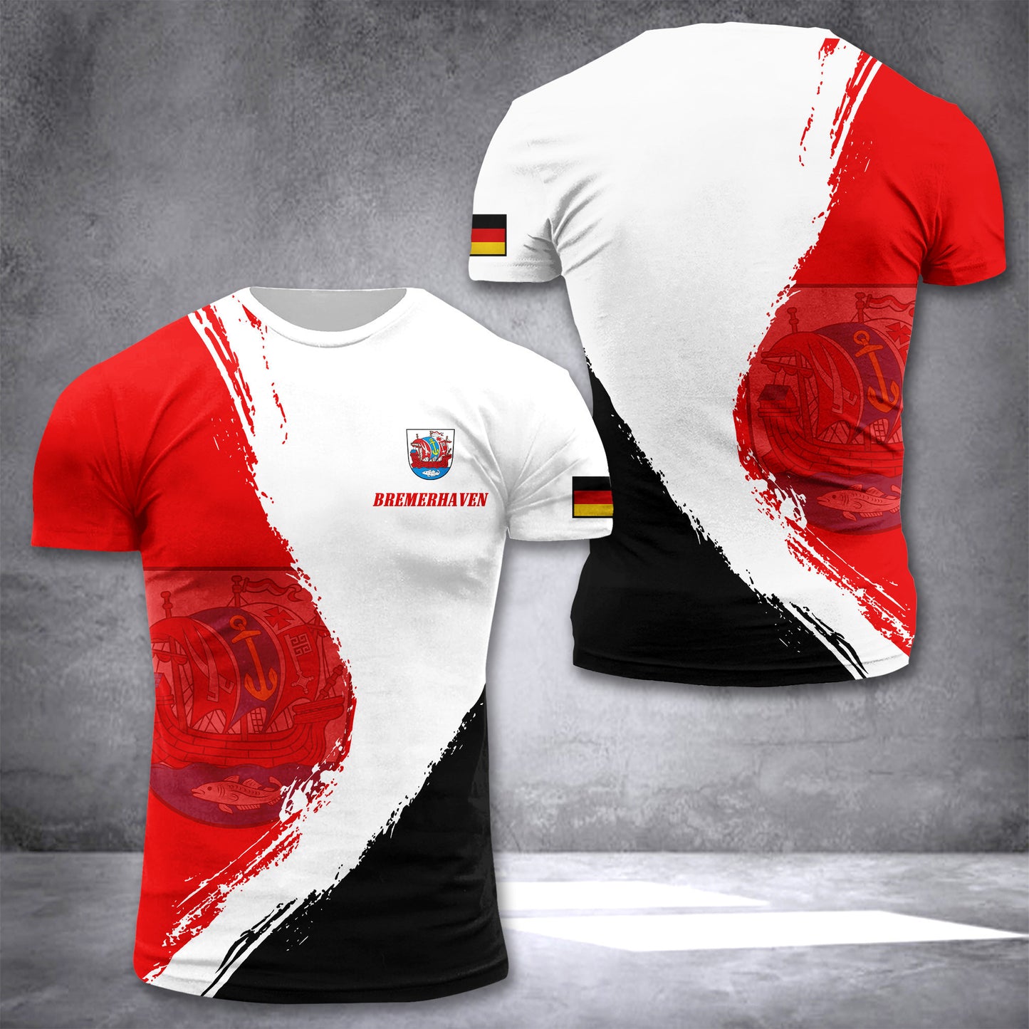 Bremerhaven customize T-shirt back 237