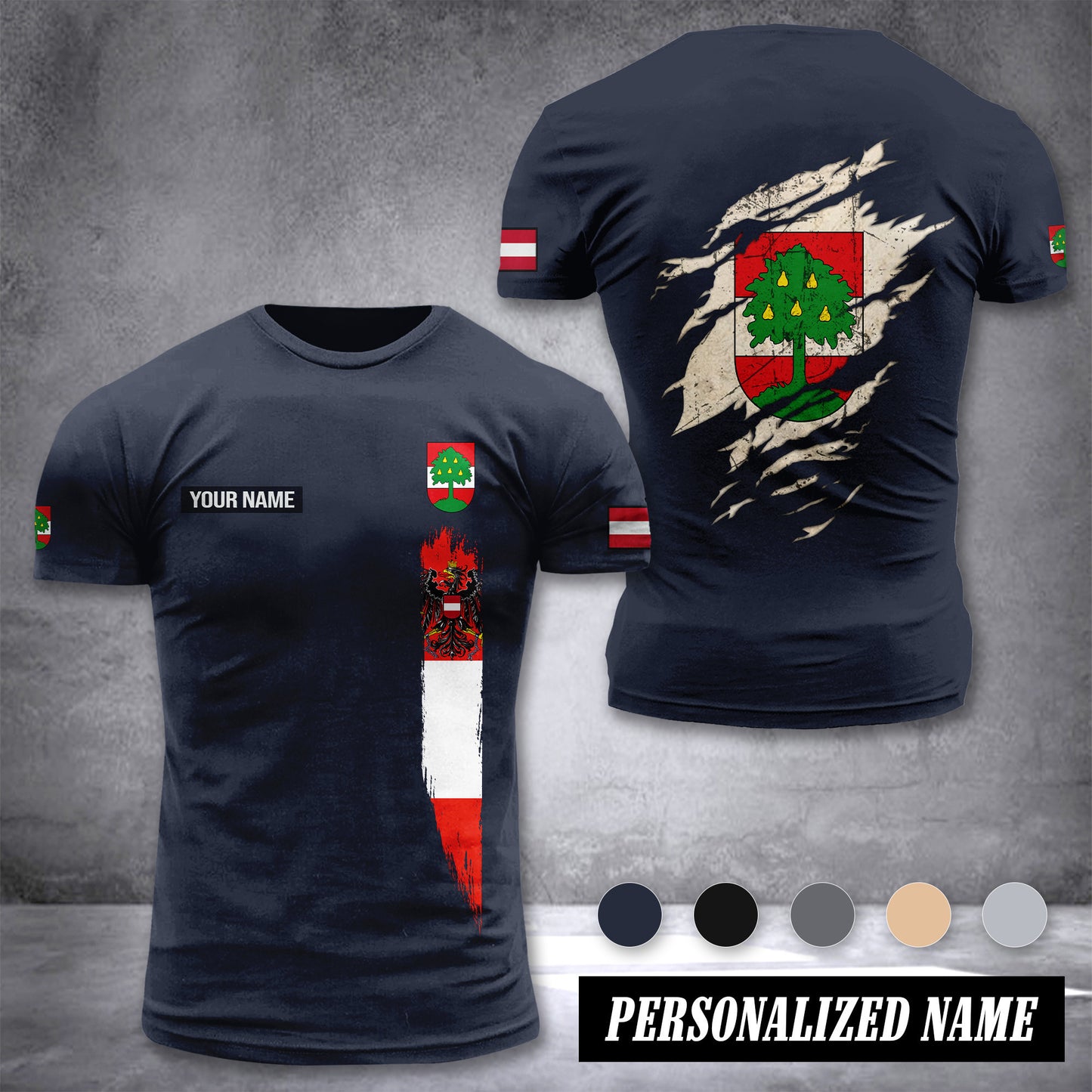 Dornbirn Austria customize ranking T-shirt