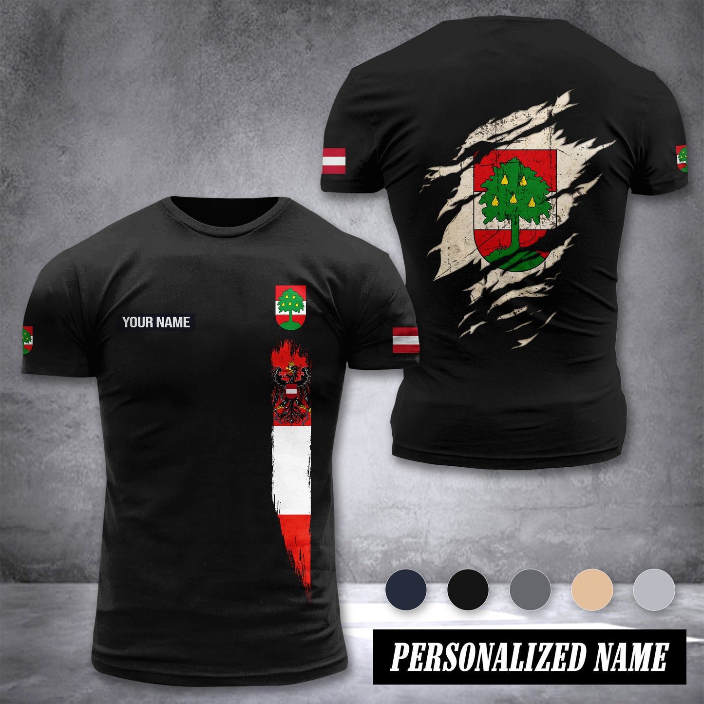 Dornbirn Austria customize ranking T-shirt