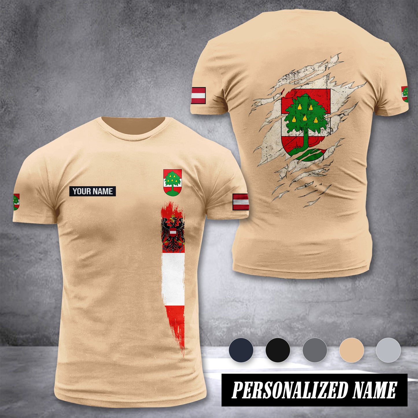 Dornbirn Austria customize ranking T-shirt