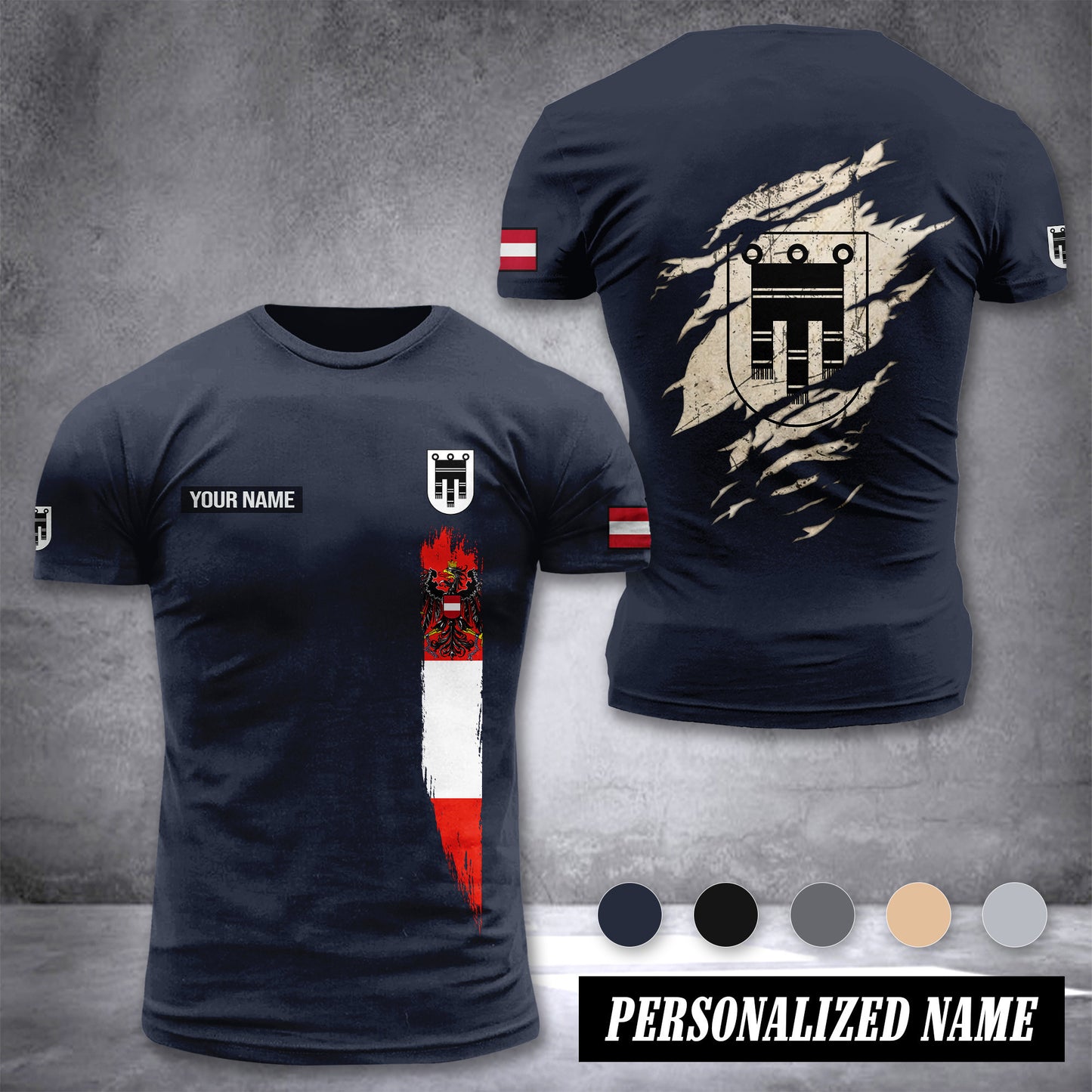 Feldkirch Austria customize ranking T-shirt