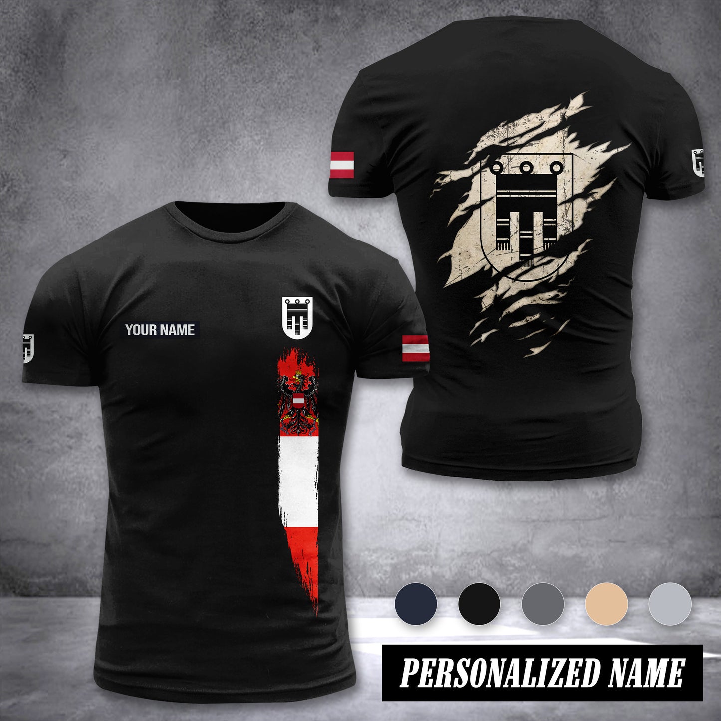 Feldkirch Austria customize ranking T-shirt