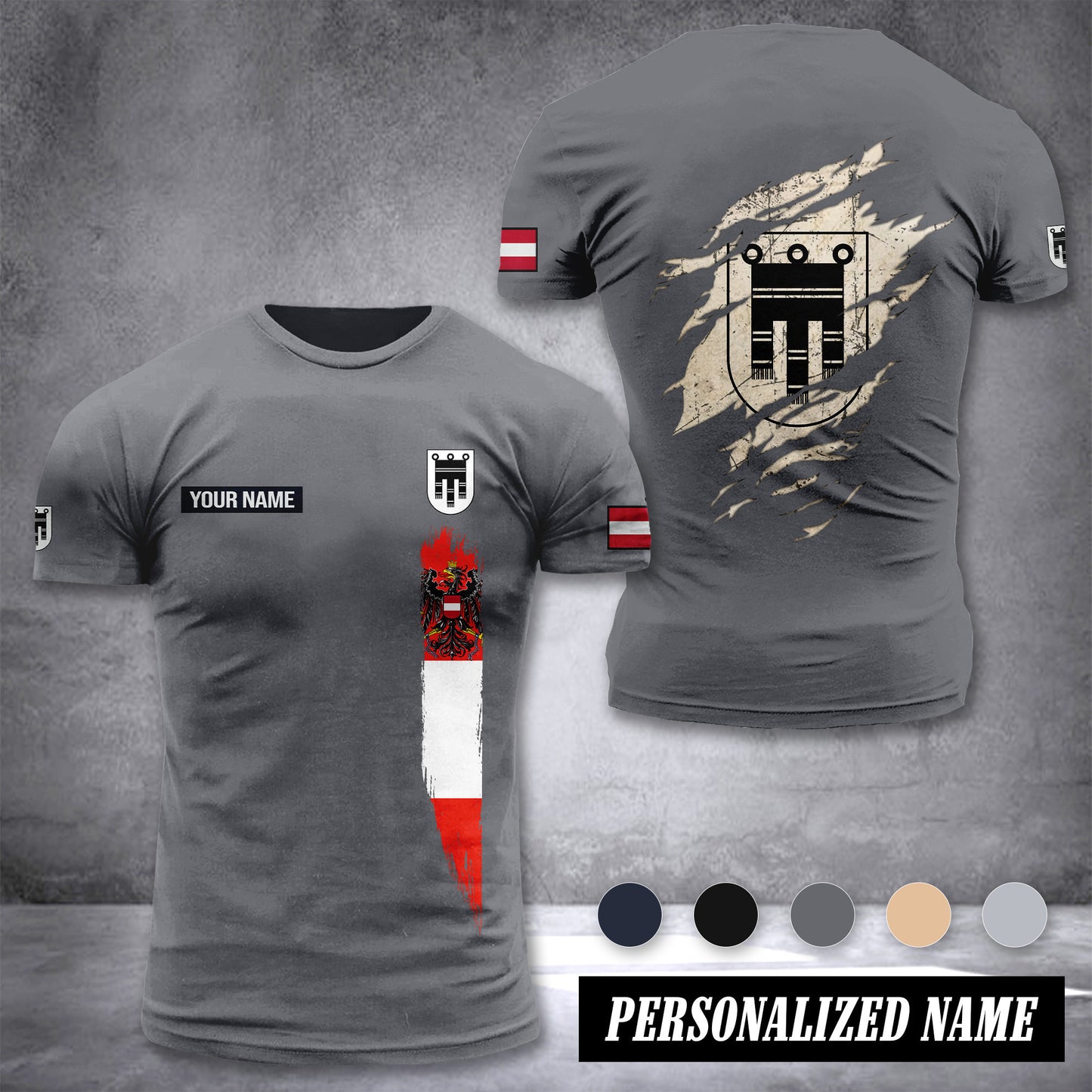Feldkirch Austria customize ranking T-shirt
