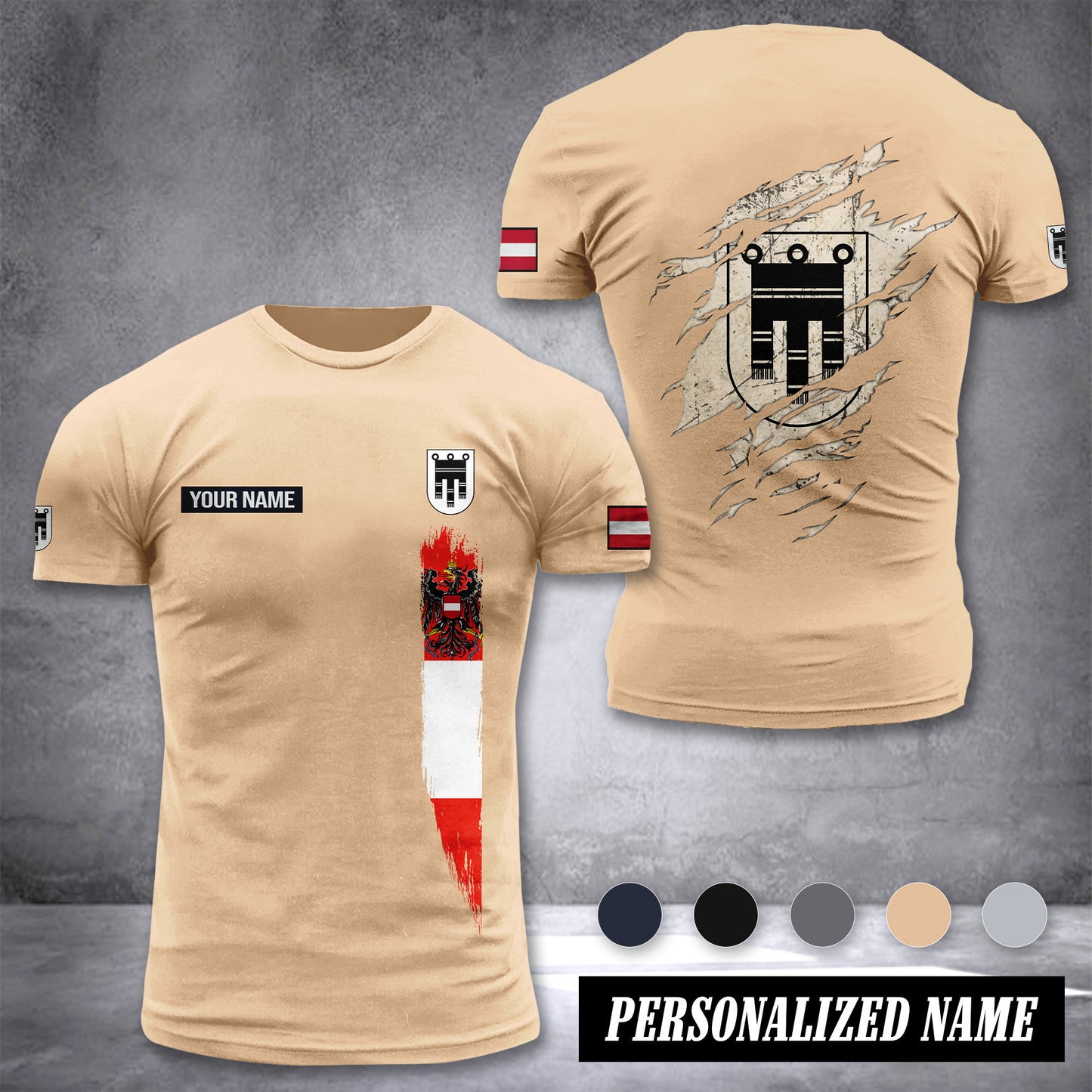 Feldkirch Austria customize ranking T-shirt
