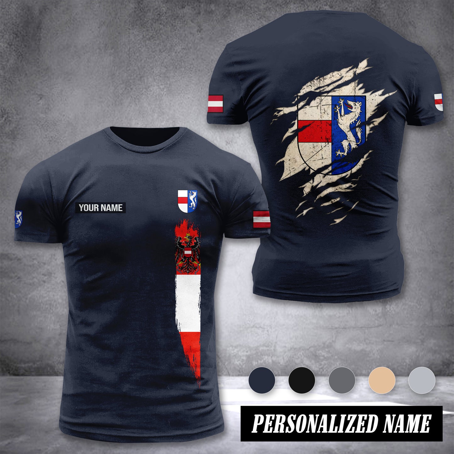 Sankt Pölten Austria customize ranking T-shirt