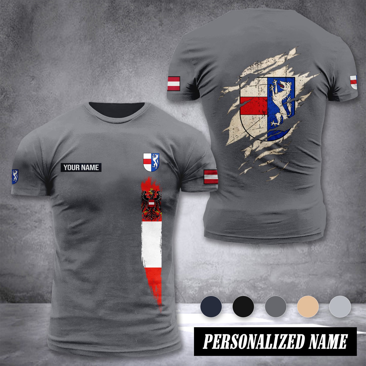 Sankt Pölten Austria customize ranking T-shirt