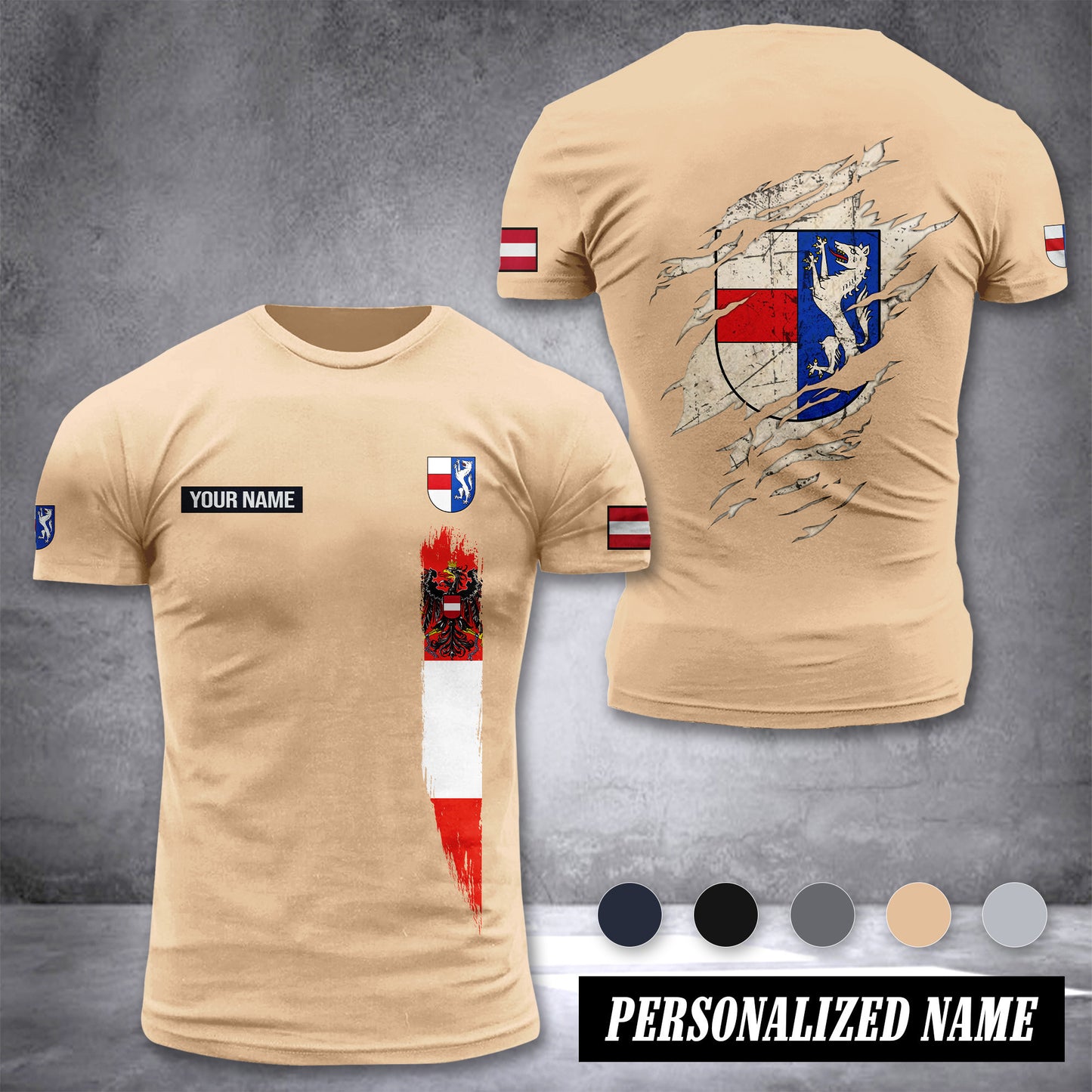 Sankt Pölten Austria customize ranking T-shirt