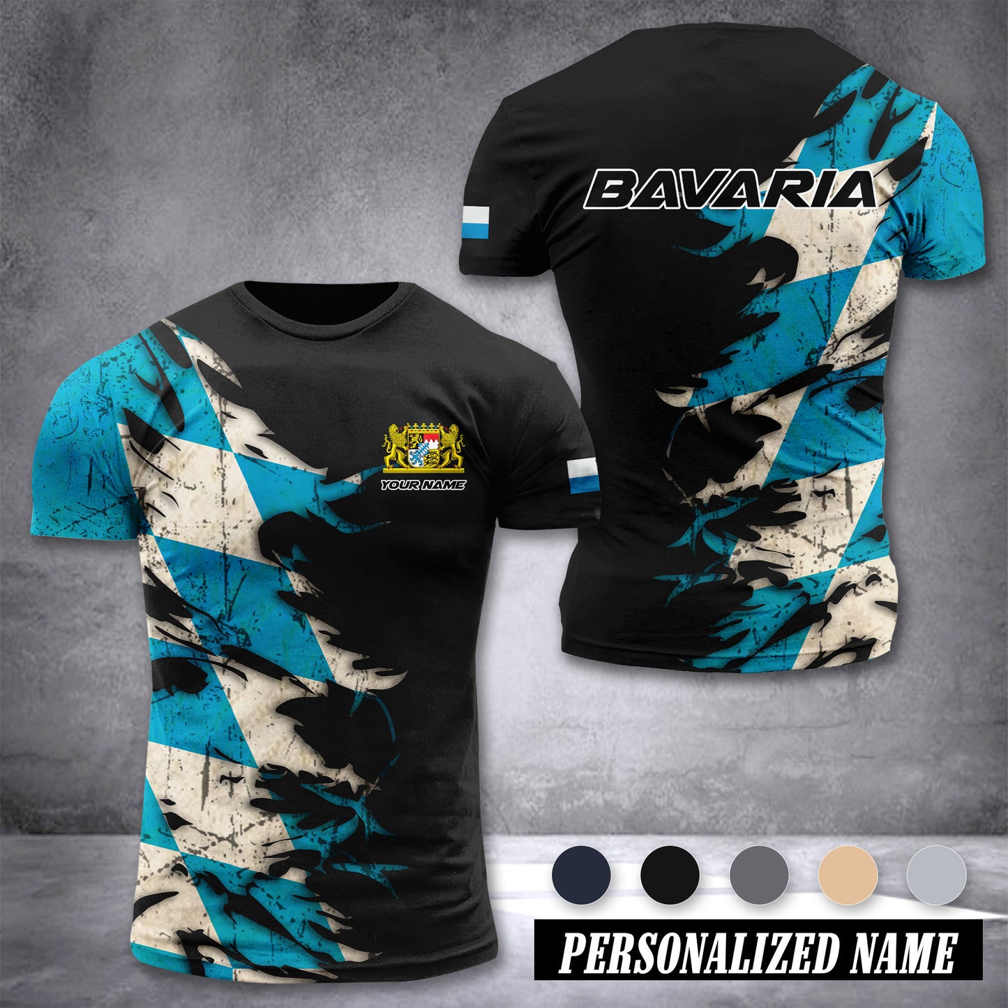 Bavaria customize T-shirt 3d 317