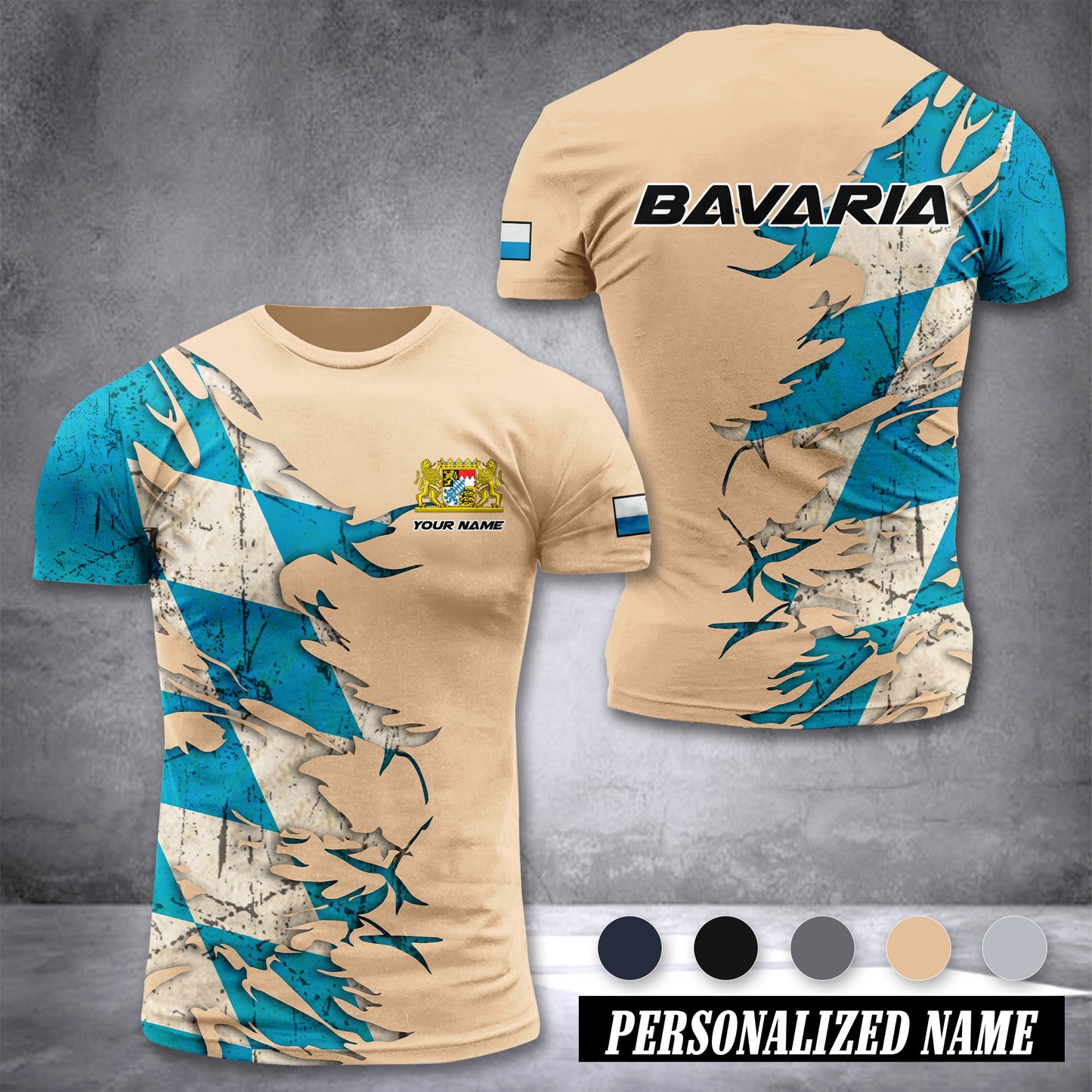 Bavaria customize T-shirt 3d 317
