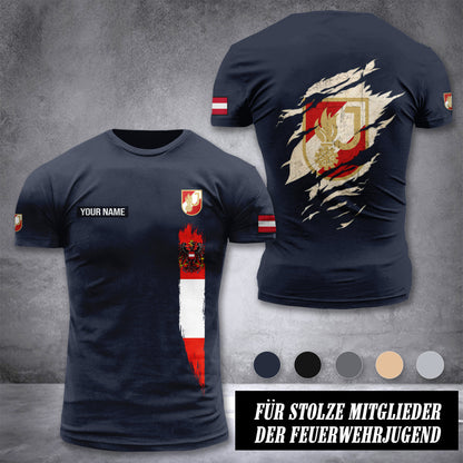 Feuerwehrjugend customize T-shirt back