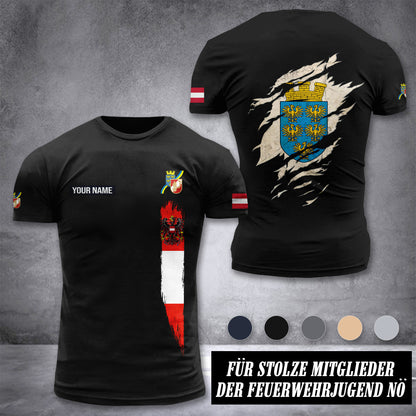 Feuerwehrjugend NÖ customize T-shirt back
