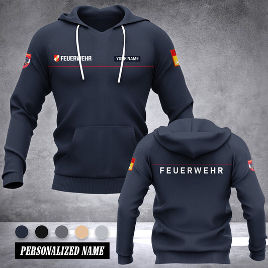 Firefighter Austria ranking customize hoodie 875