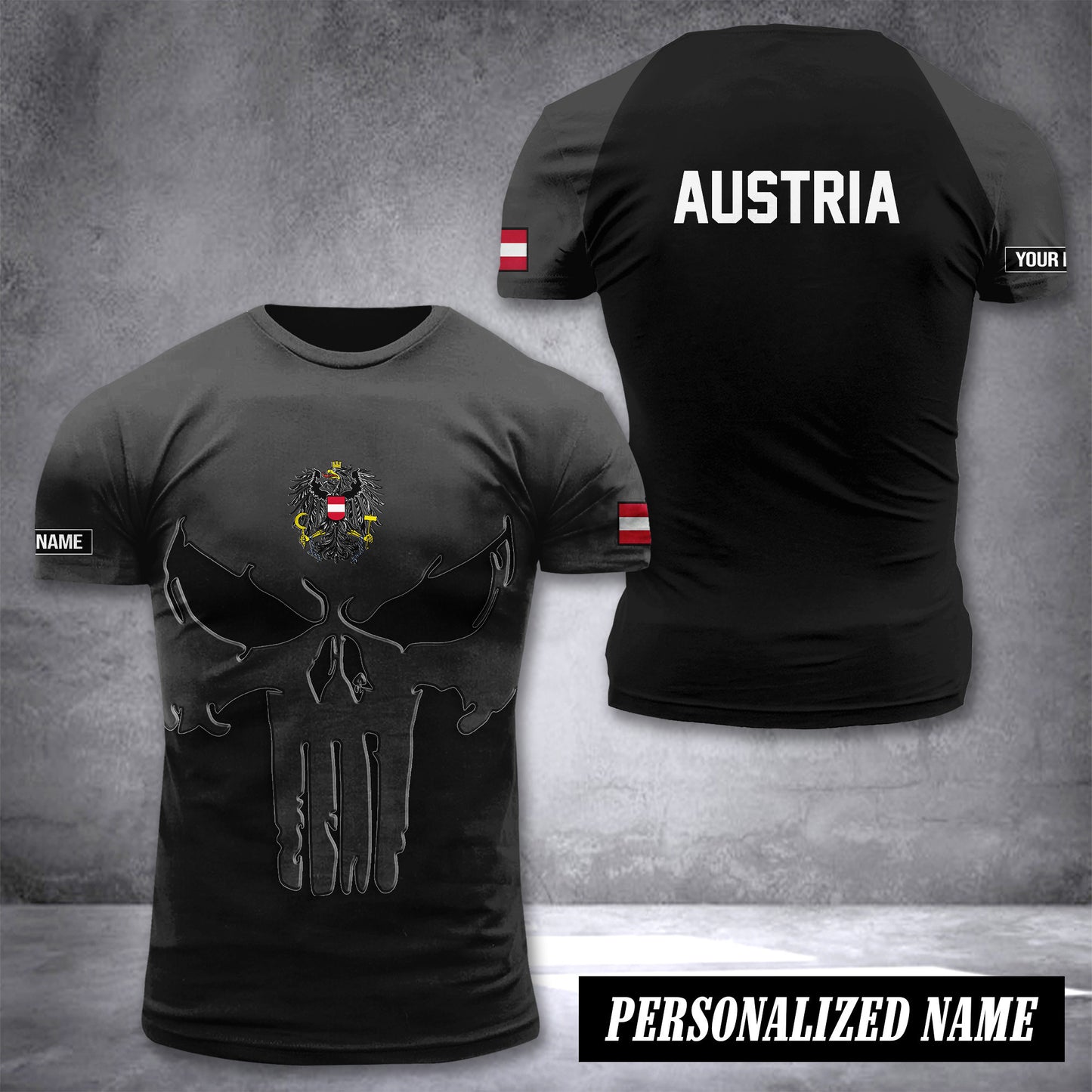 Austria customize T-shirt 885