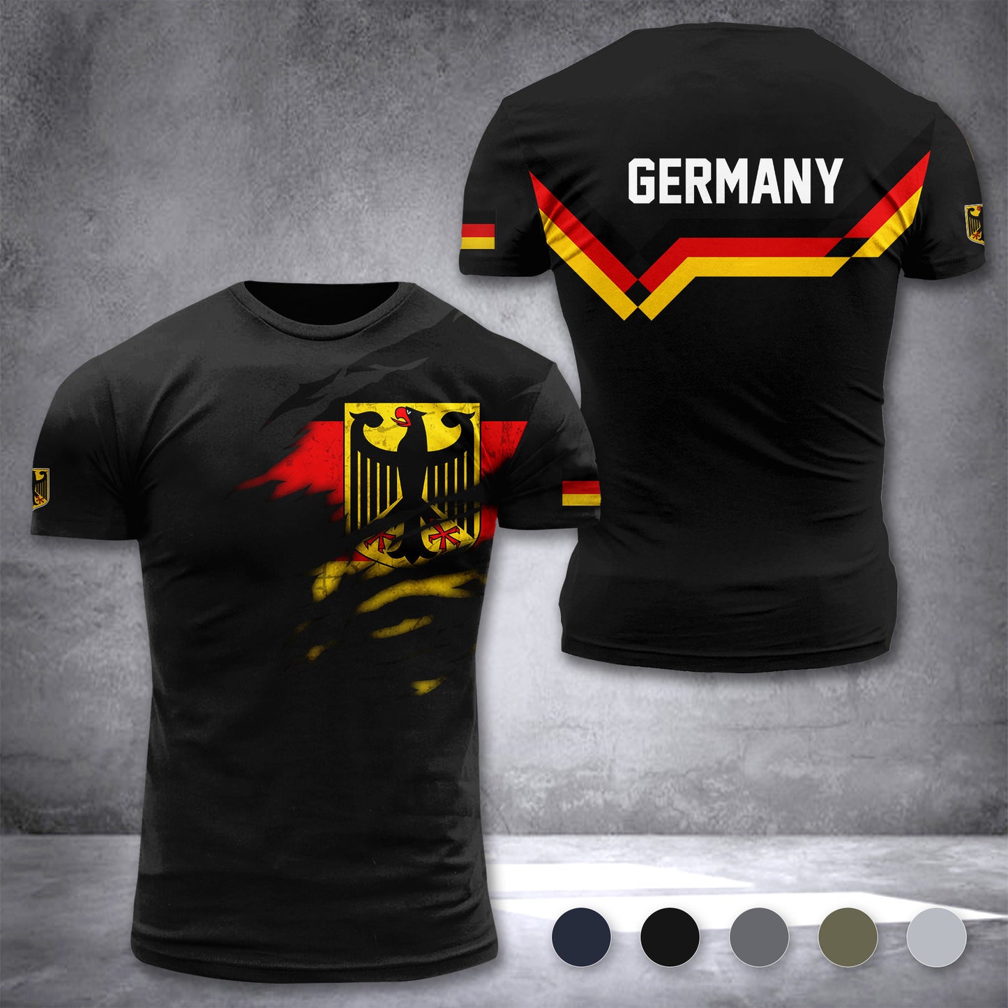 Germany customize T-shirt 3d 148