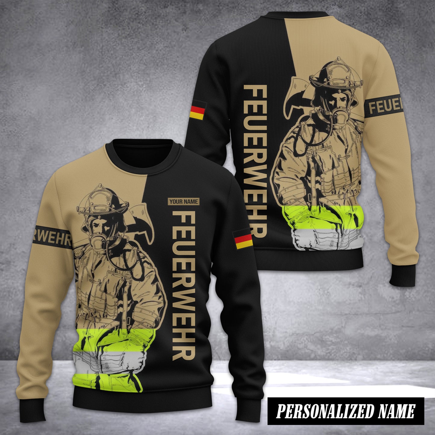 Firefighter Germany customize hoodie T SHIRT SWEATER 245