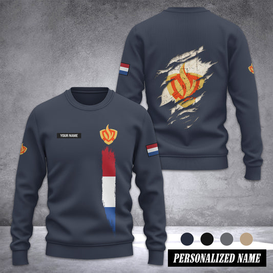 Firefighter Netherlands Ugly Sweater Customize 3d printed 2