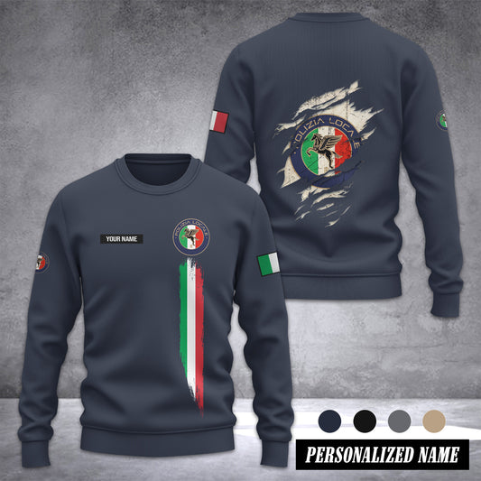 Polizia Locale Sweater Customize 3d printed 2