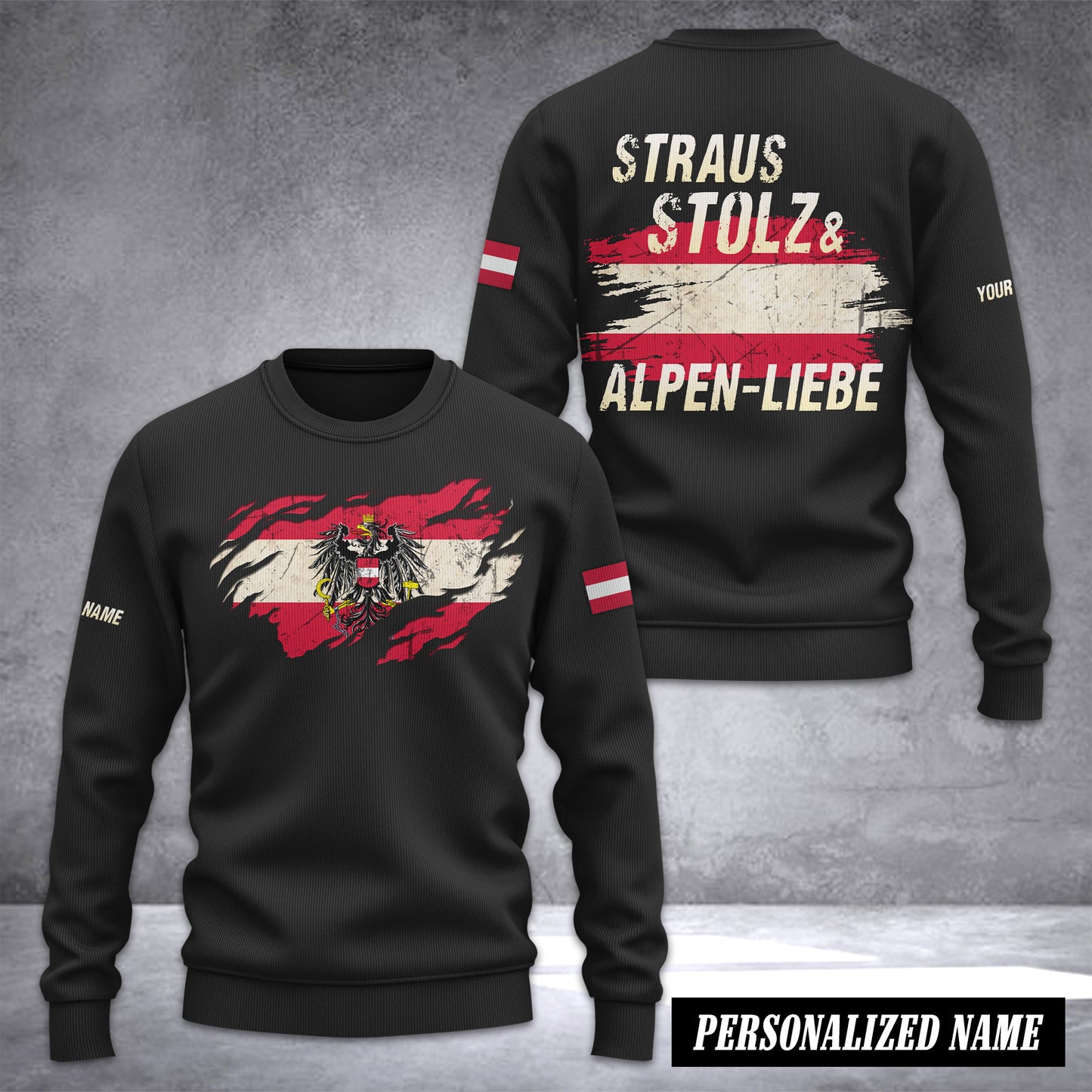 Austria Ugly Sweater Customize 3d printed CDR 2