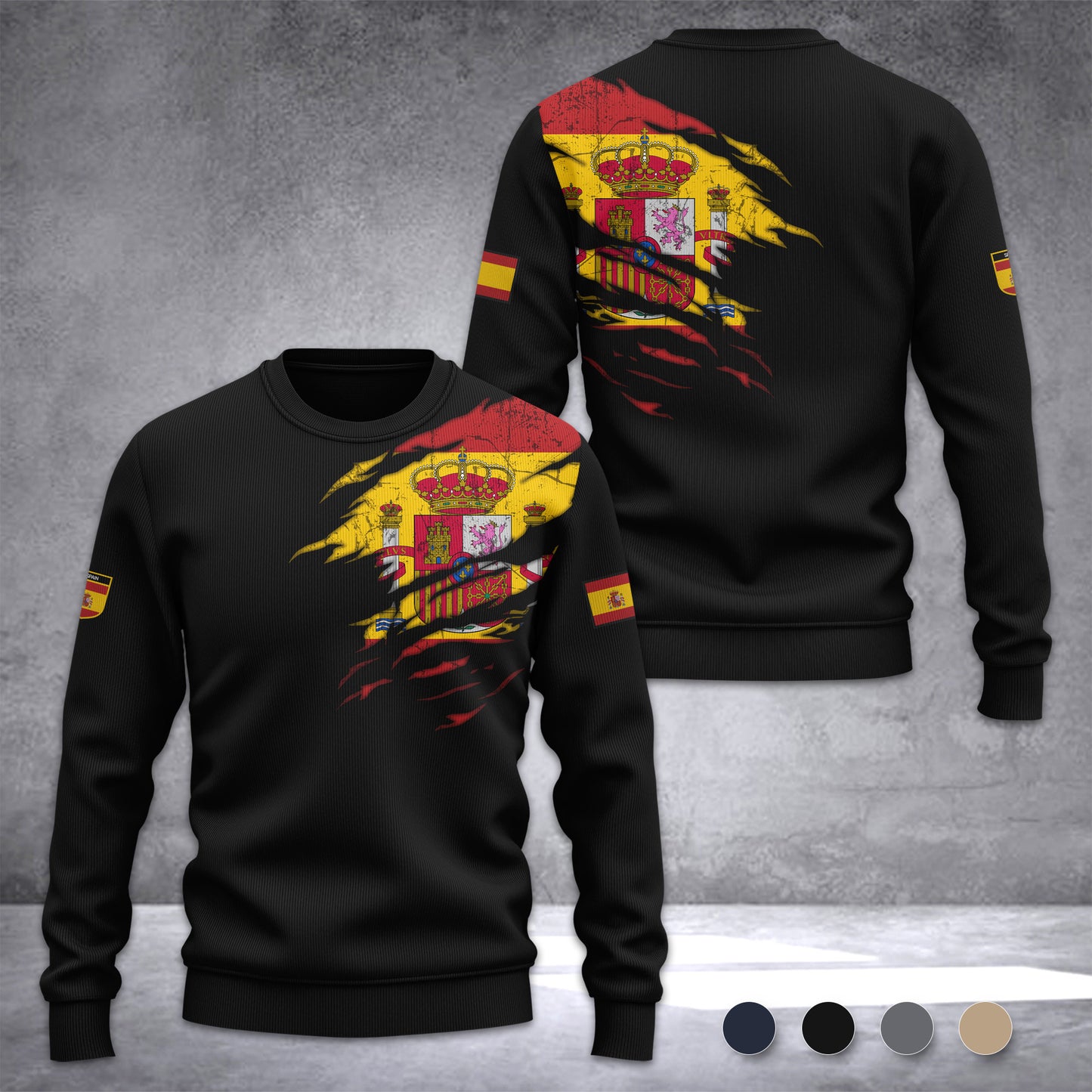 Spain Ugly Sweater Customize 3d printed 2