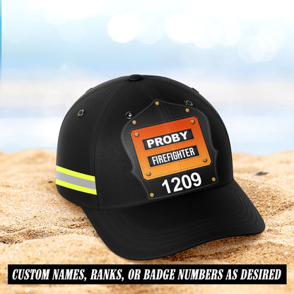 Firefigter customize cap 3d printed 2210