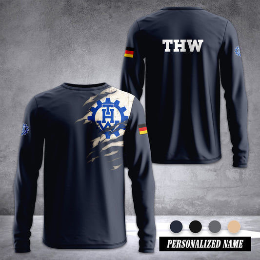 THW Germany Sleeve T-shirt 245