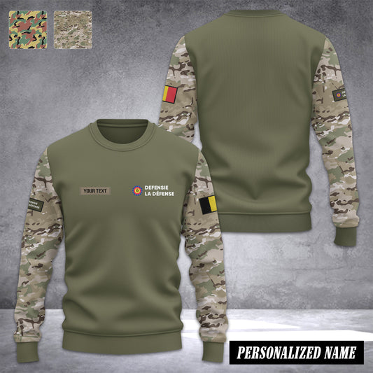 Belgian Army Ugly Sweater Customize 3d printed 118