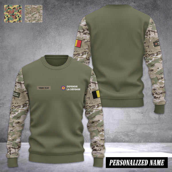 Belgian Army Ugly Sweater Customize 3d printed 118