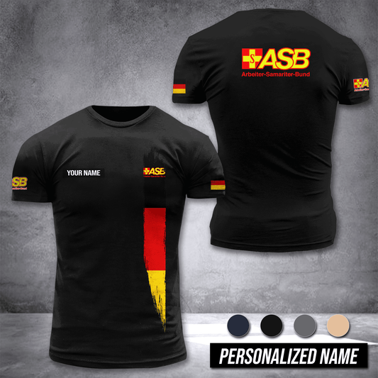 Arbeiter Samariter Bund Germany customize T-shirt 3d DPE