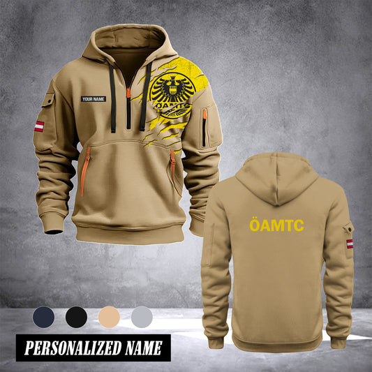 ÖAMTC Austria customize Hoodie Half Zipper 0909