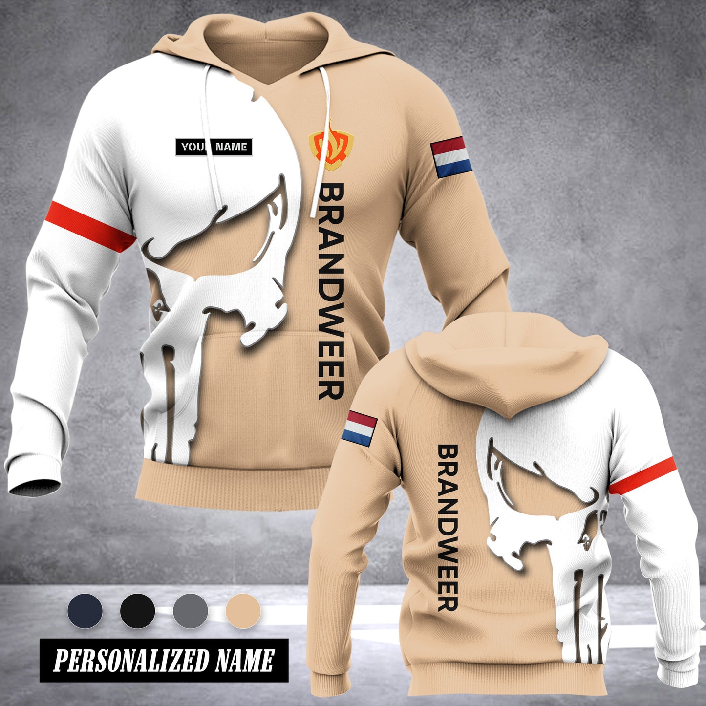 Brandweer Netherlands customize hoodie 192