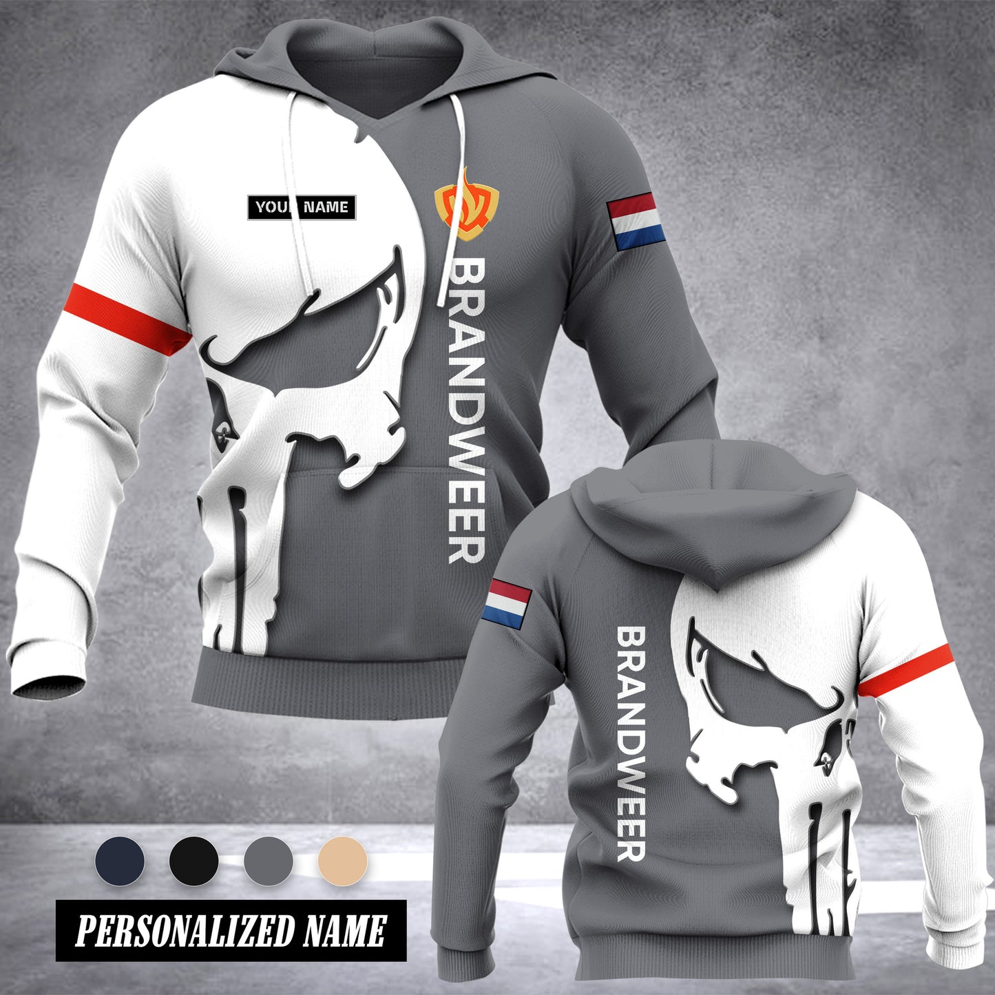 Brandweer Netherlands customize hoodie 192