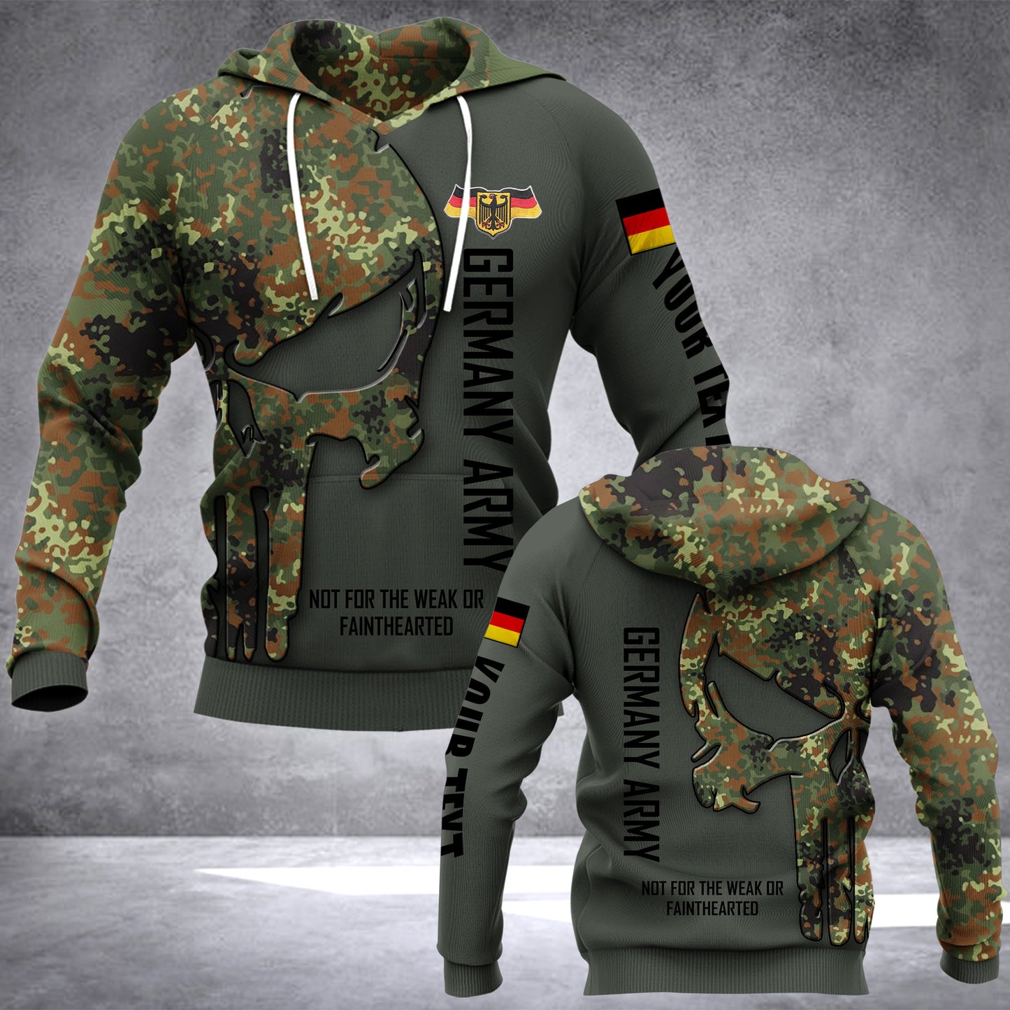 Germany Army camou customize hoodie 192
