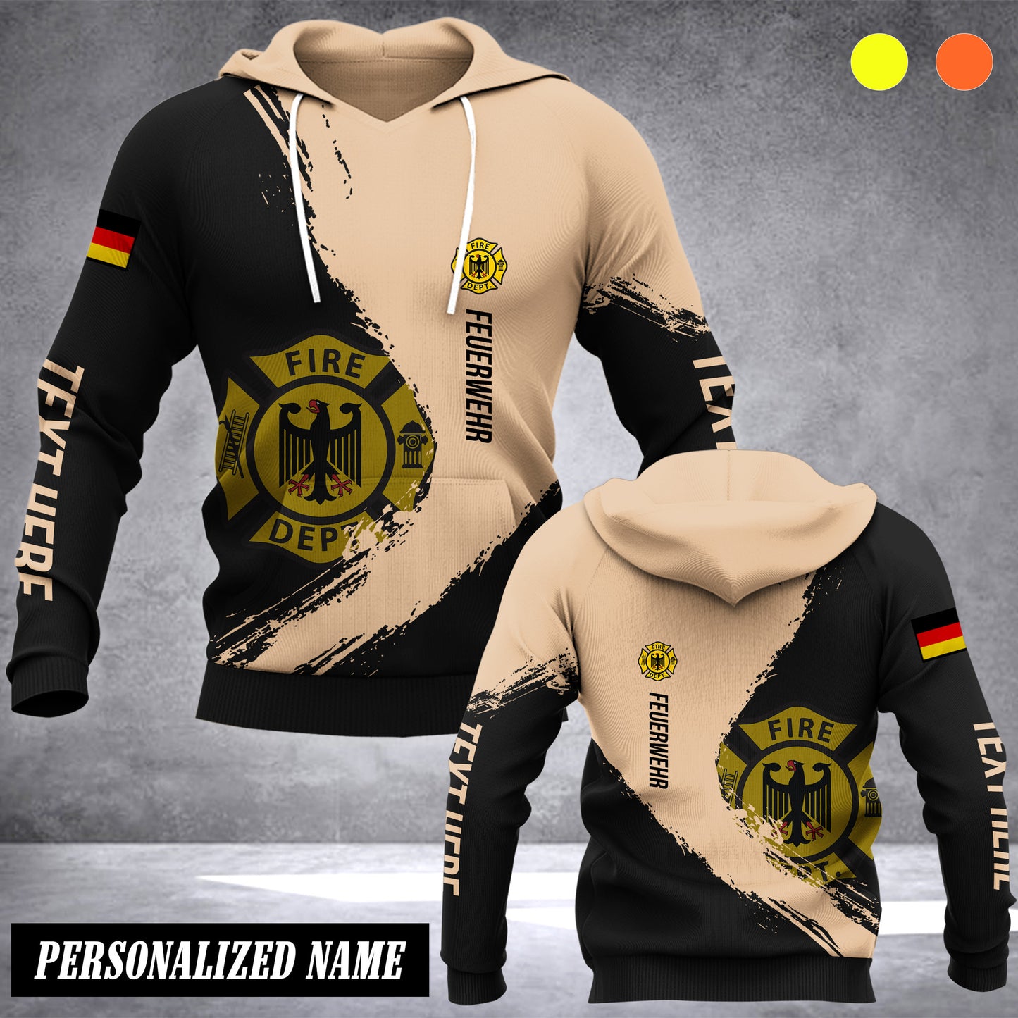 Firefighter Germany customize hoodie 192