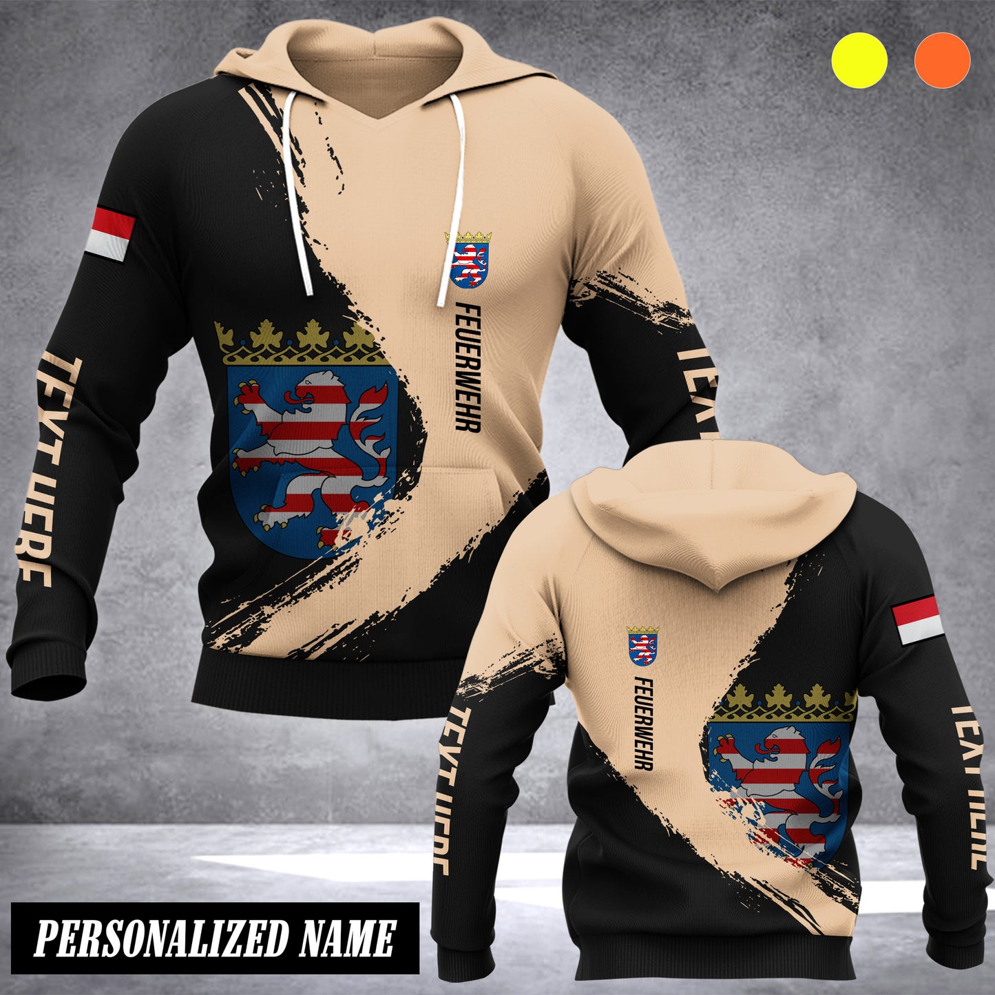 Firefighter Hessen customize hoodie 192
