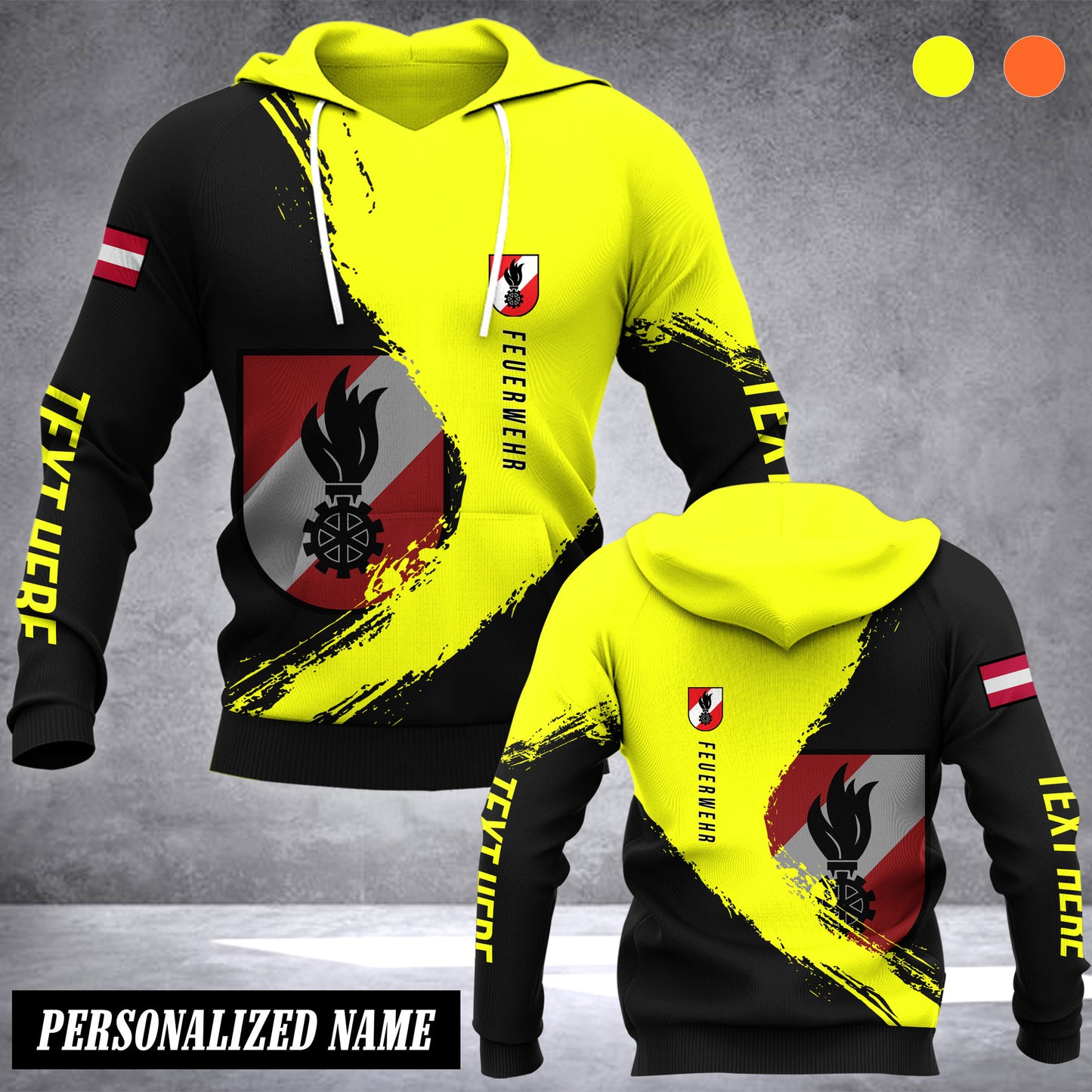 Firefighter Austria customize hoodie 192