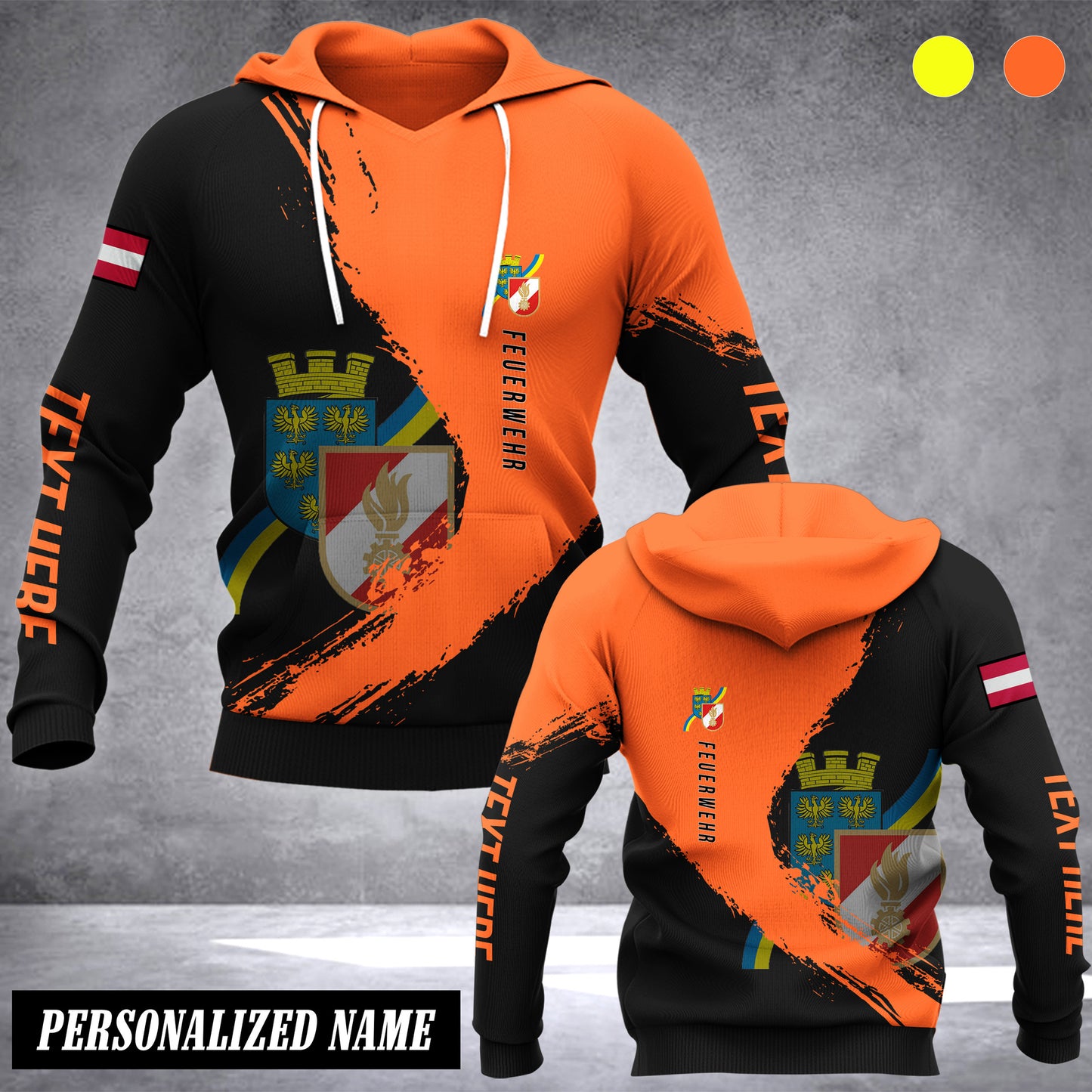 Firefighter Lower Austria customize hoodie 192