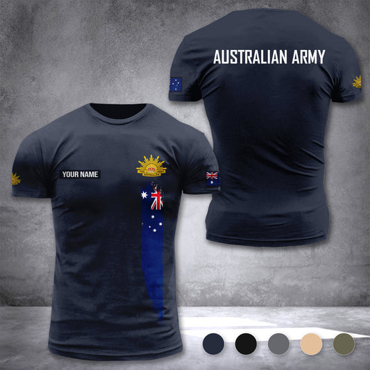 Australia Army customize T-shirt 3d DUC