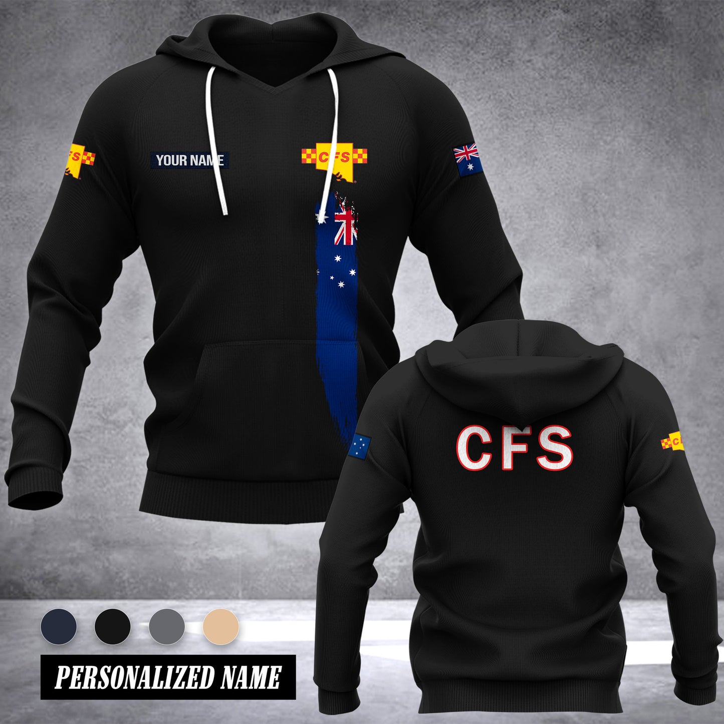 South Australia Country Fire Service customize hoodie 192