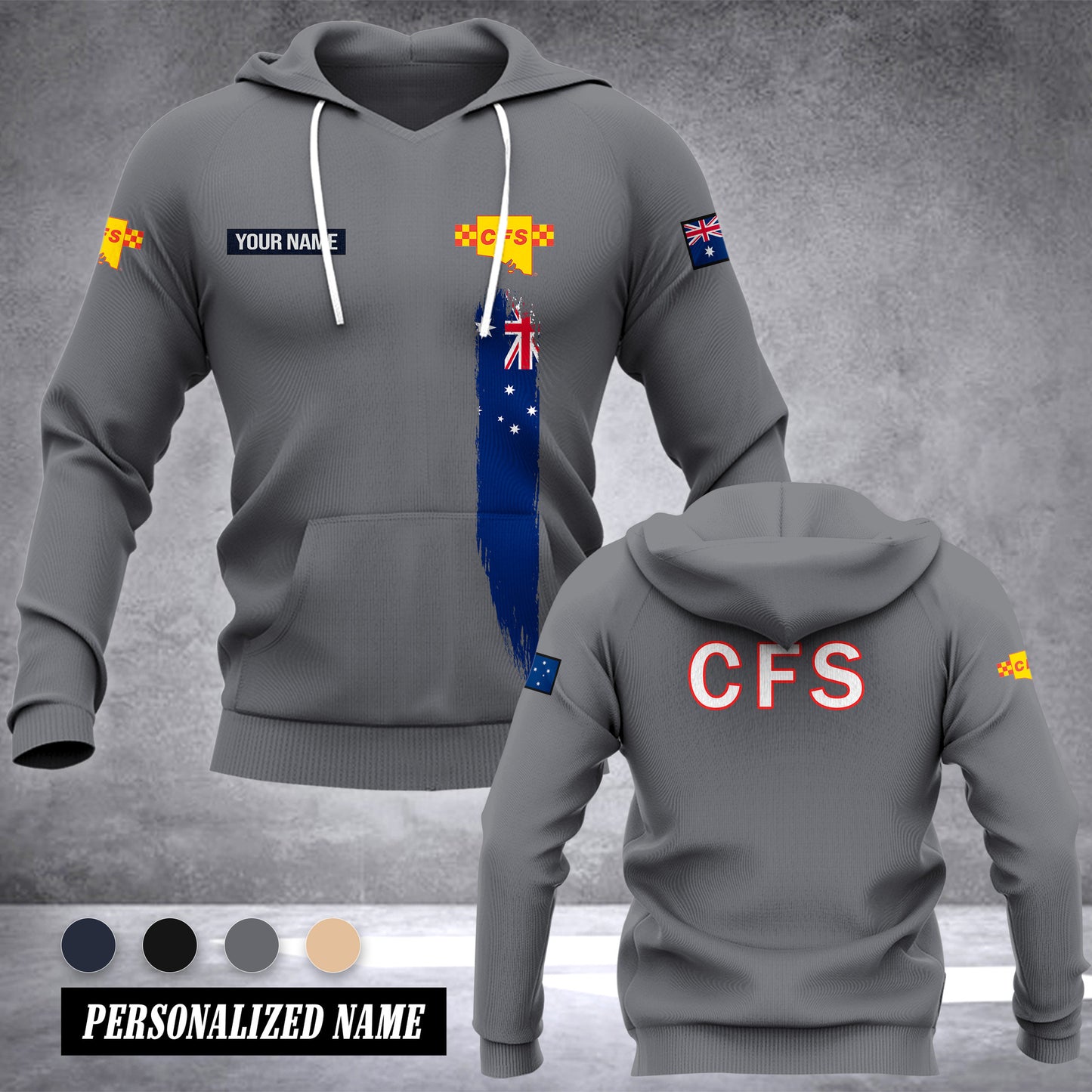 South Australia Country Fire Service customize hoodie 192