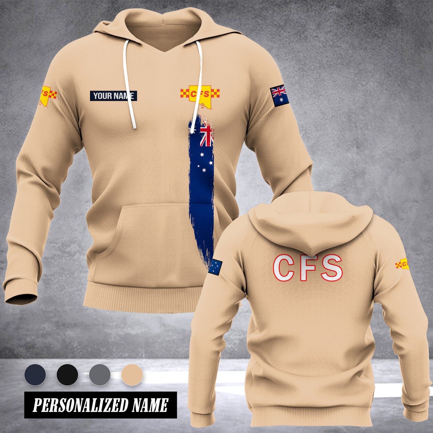 South Australia Country Fire Service customize hoodie 192