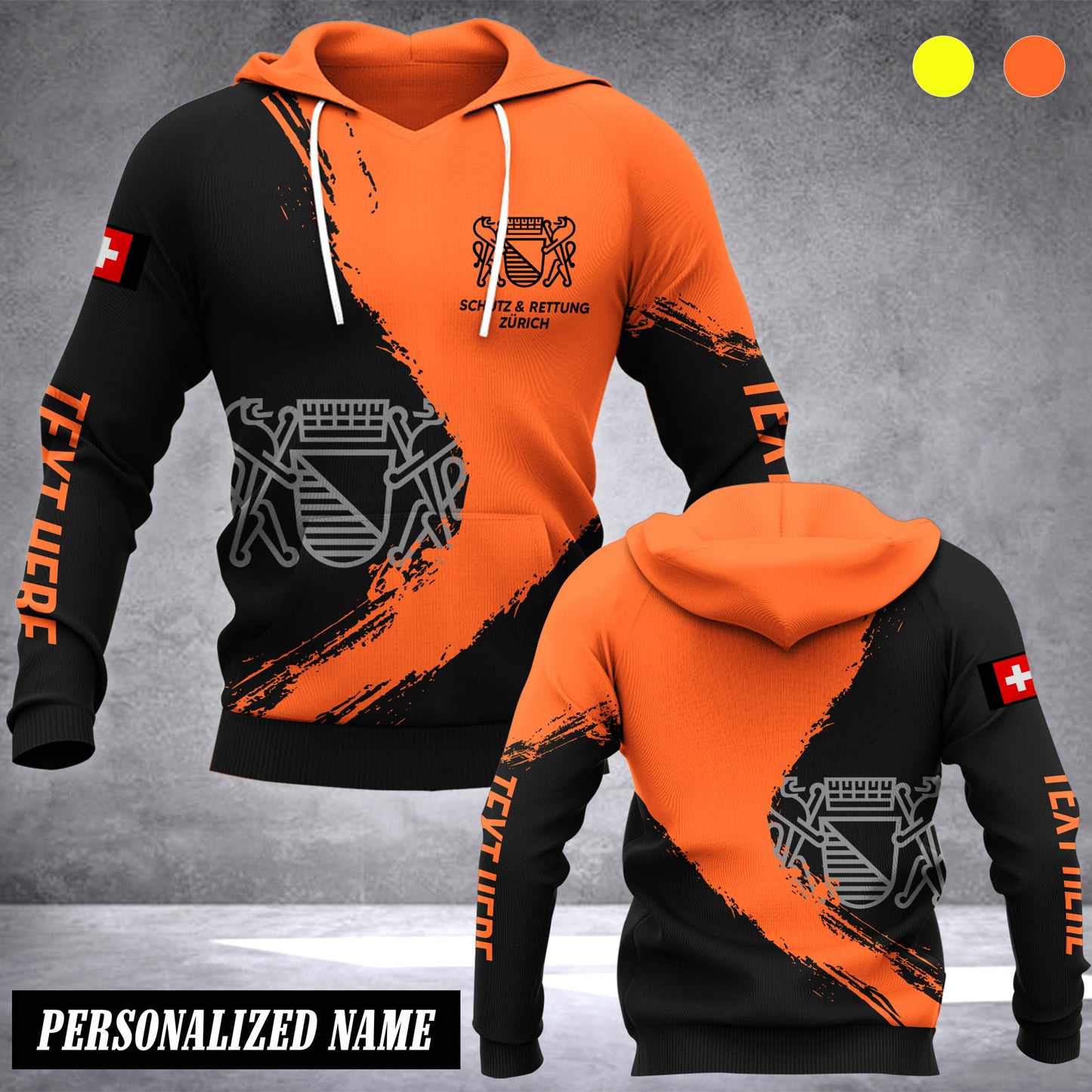 Schutz & Rettung Zürich Switzerland customize hoodie t shirt 192