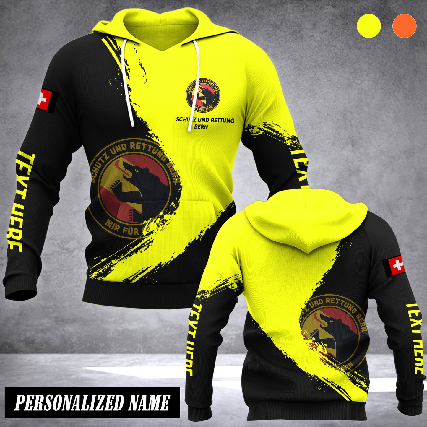 Schutz und Rettung Bern Switzerland customize hoodie t shirt 192